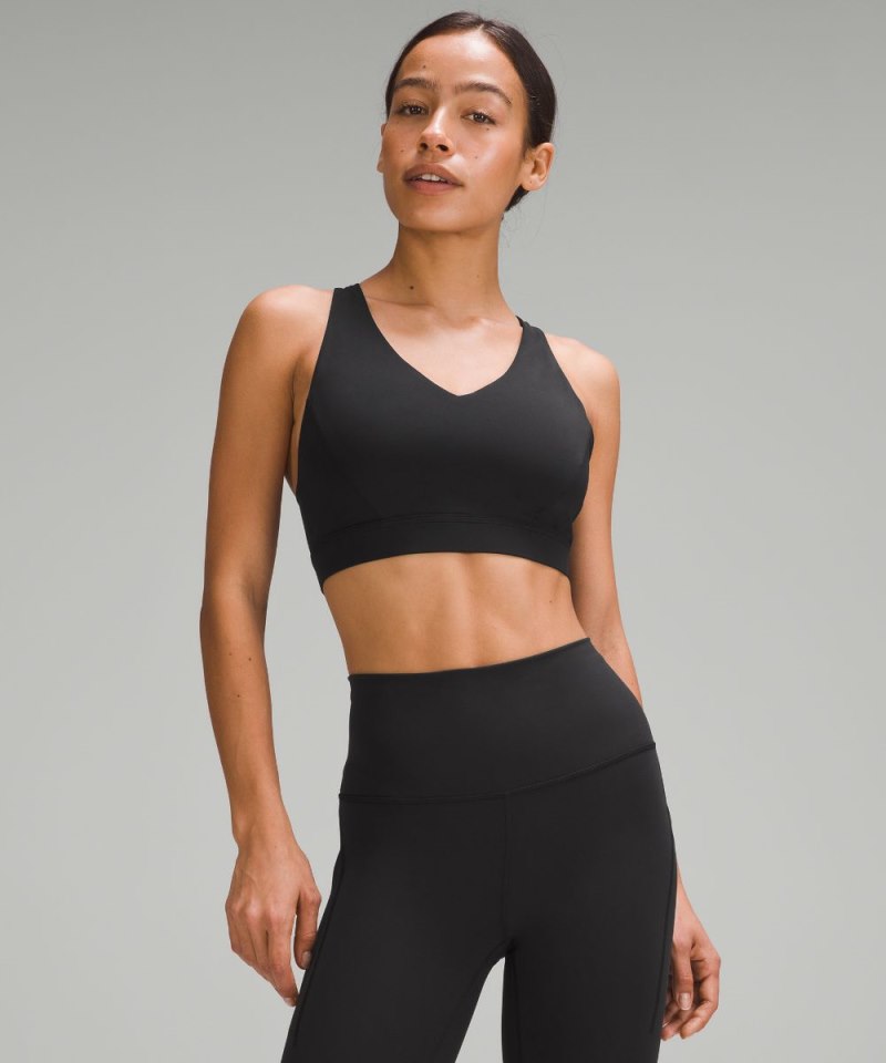 Lululemon | Women's Envital Bra Medium Support, D / DD Cup Black