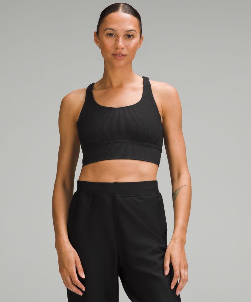 Lululemon | Women's Energy Ribbed Longline Bra Medium Support, B