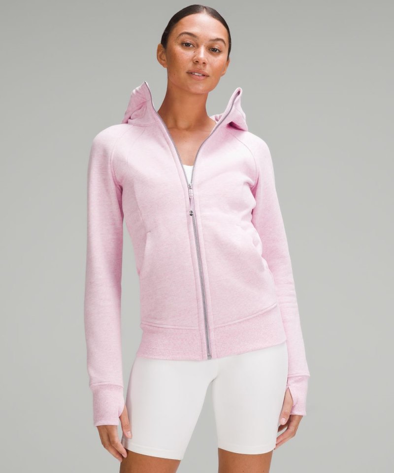 Lululemon | Women's Scuba Full-Zip Hoodie Heathered Vitapink