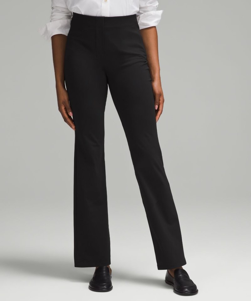 Lululemon | Women's Smooth Fit Pull-On High-Rise Pant Tall Black