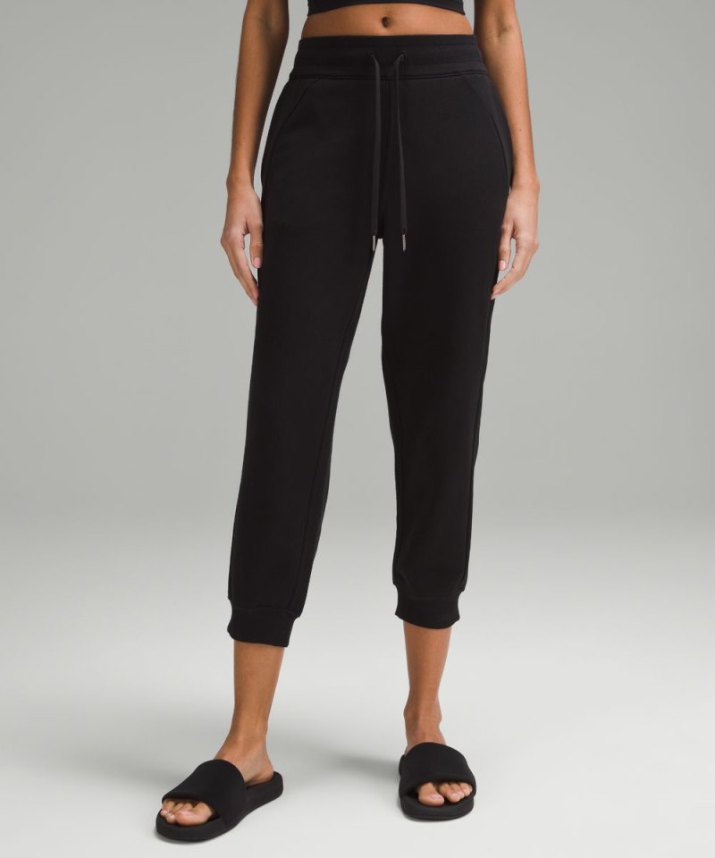 Lululemon | Women's Scuba High-Rise Cropped Jogger Black