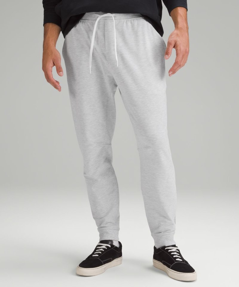 Lululemon | Men's City Sweat Jogger Heathered Ultra Light Grey / Sea Salt