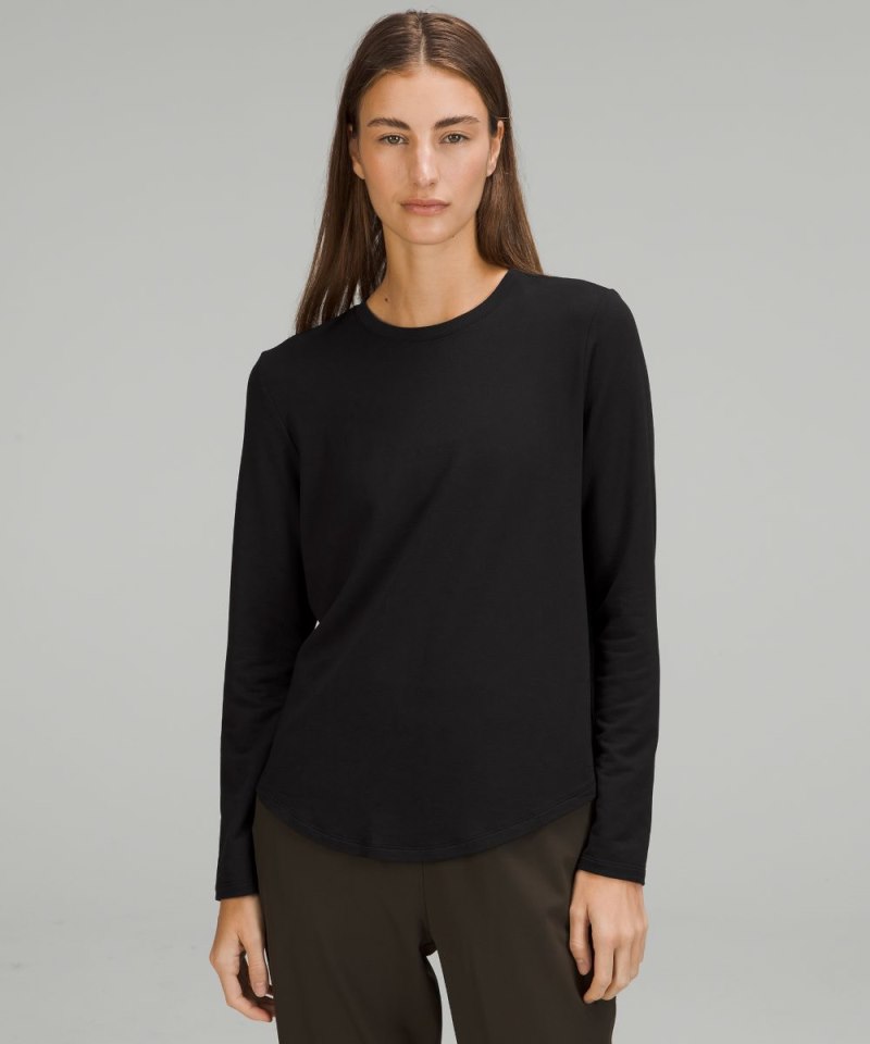 Lululemon | Women's Love Modal Fleece Long-Sleeve Shirt Black