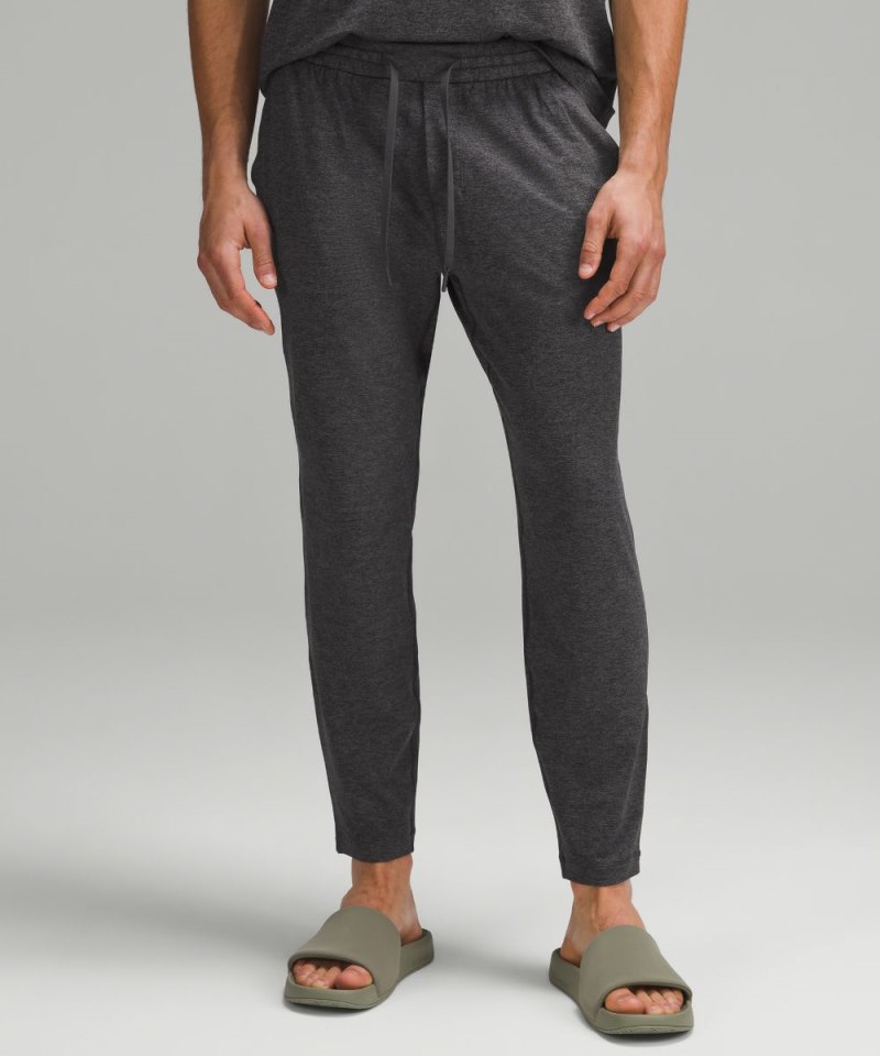 Lululemon | Men's Soft Jersey Tapered Pant Heathered Black / Hea