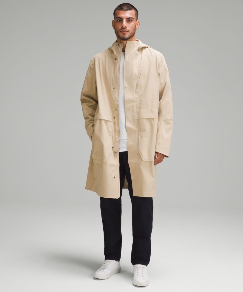 Lululemon | Men's Storm Field StretchSeal Long Jacket Trench