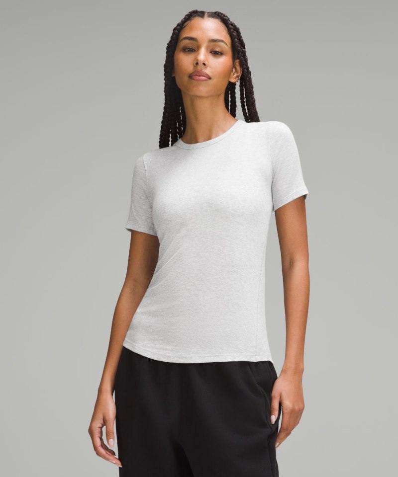 Lululemon | Women's Hold Tight Short-Sleeve Shirt Heathered Core