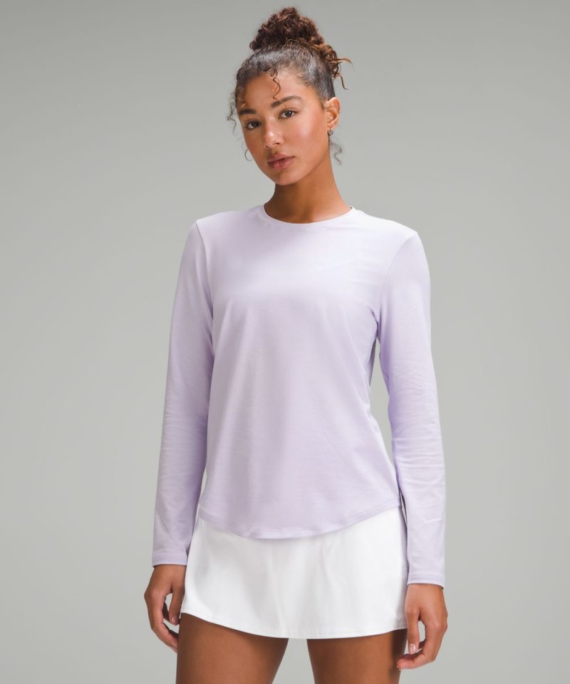 Lululemon | Women's Love Long-Sleeve Shirt Lilac Ether