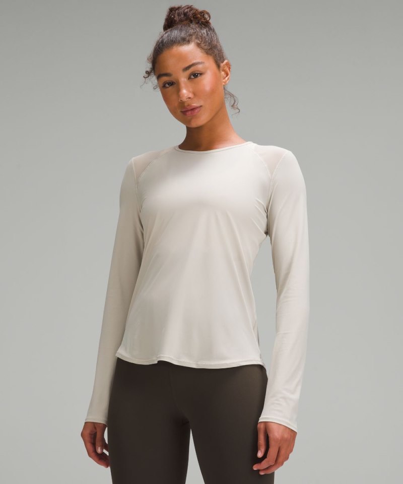 Lululemon | Women's Sculpt Long-Sleeve Shirt Mojave Tan