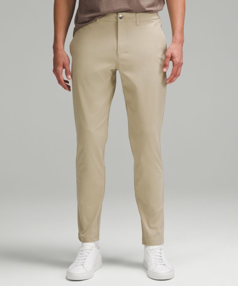 Lululemon | Men's ABC Slim-Fit Trouser 34"L Warpstreme Compass Khaki