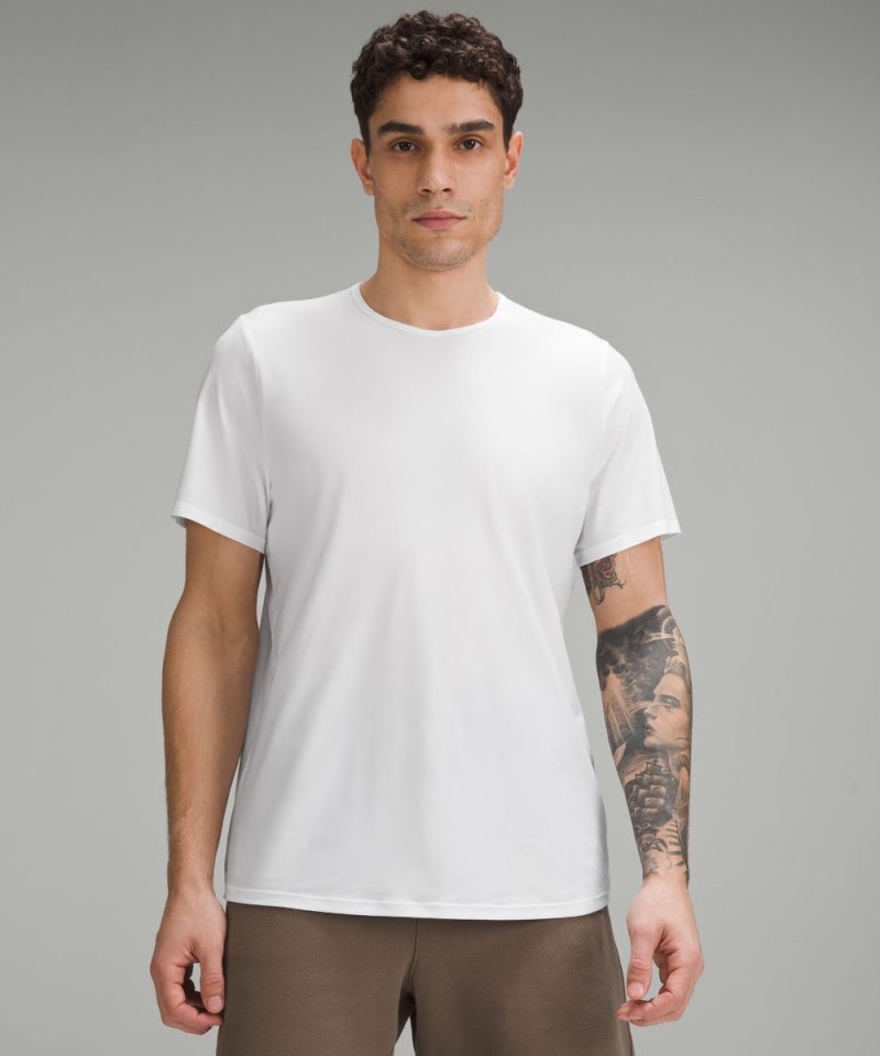 Lululemon | Men's Ultra-Soft Nulu Short-Sleeve T-Shirt White