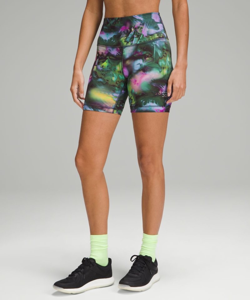 Lululemon | Women's Wunder Train High-Rise Short 6"L Pride DiscotheQue Multi