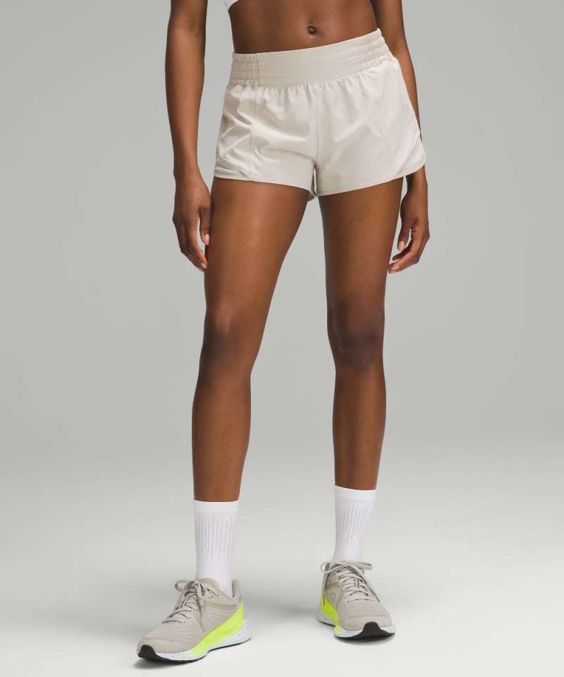 Lululemon | Women's Hotty Hot High-Rise Lined Short 2.5"L Mojave Tan