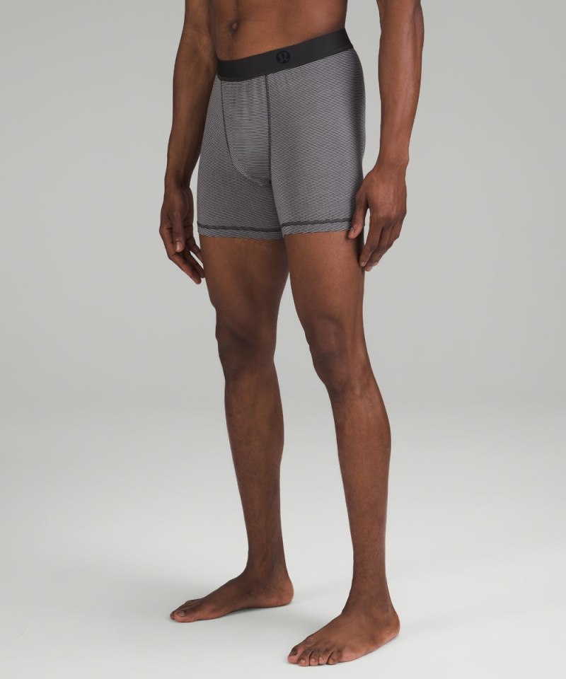 Lululemon | Men's Always In Motion Boxer 5"L Jumie Stripe Rhino