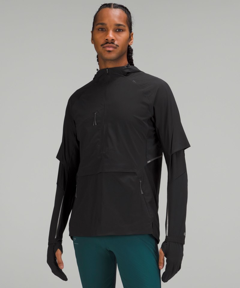 Lululemon | Men's SenseKnit Composite Running Jacket Black