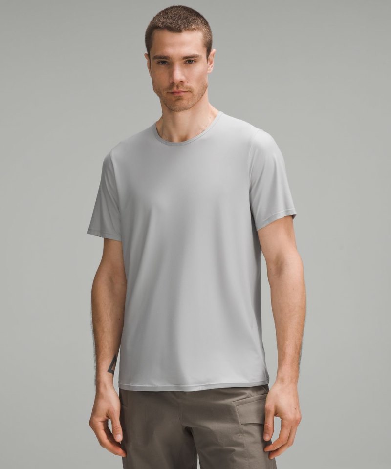 Lululemon | Men's Ultra-Soft Nulu Short-Sleeve T-Shirt Silver Dr