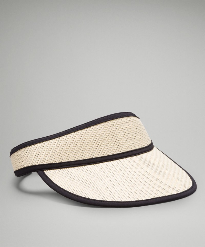 Lululemon | Women's WoWoven Visor Natural / Black