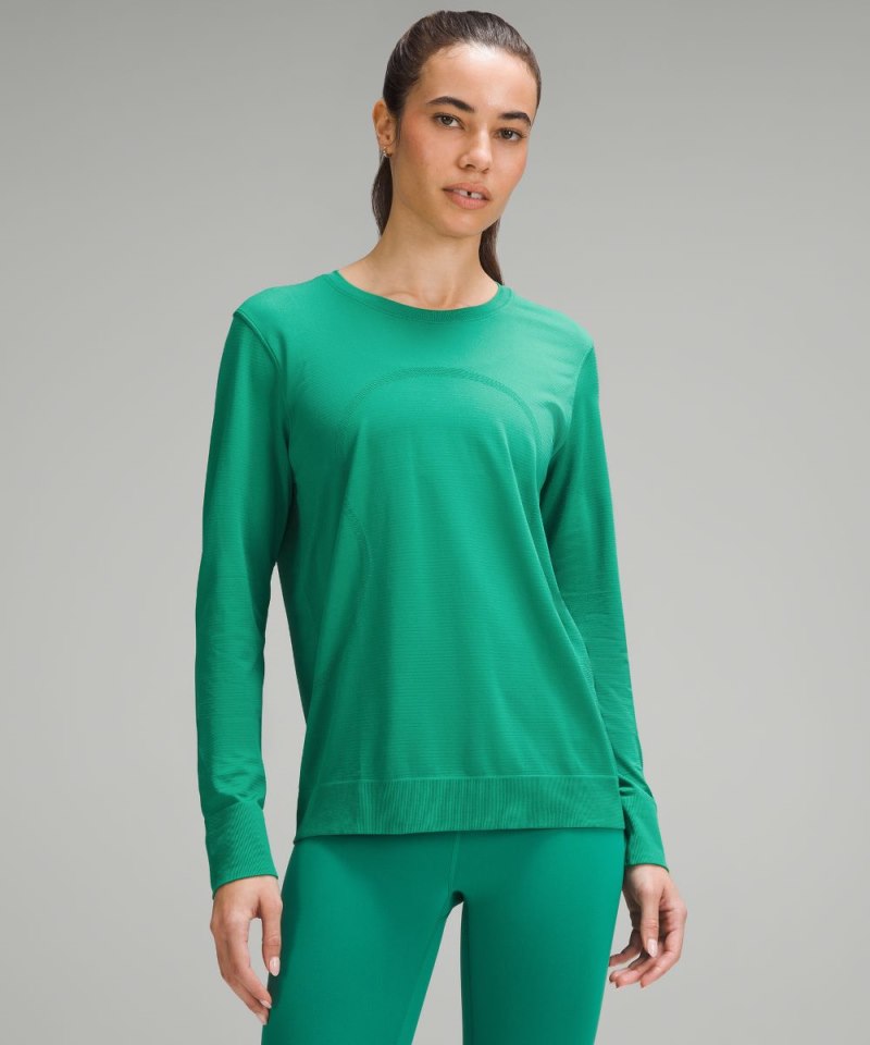 Lululemon | Women's Swiftly Relaxed Long-Sleeve Shirt Cascadia G