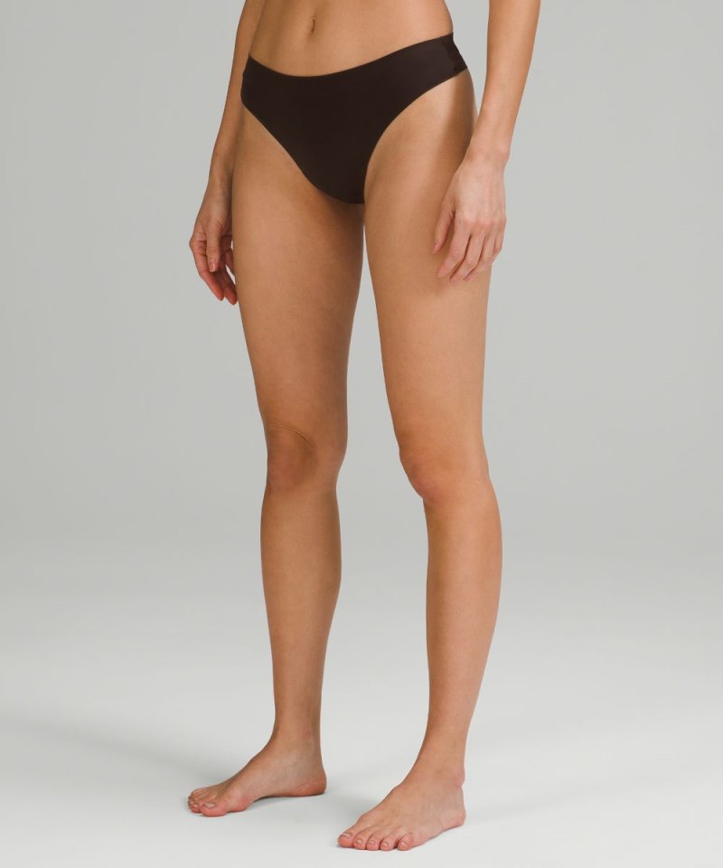 Lululemon | Women's InvisiWear Mid-Rise Thong Underwear French Press