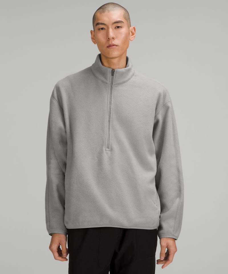 Lululemon | Men's Oversized Fleece Half Zip Gull Grey