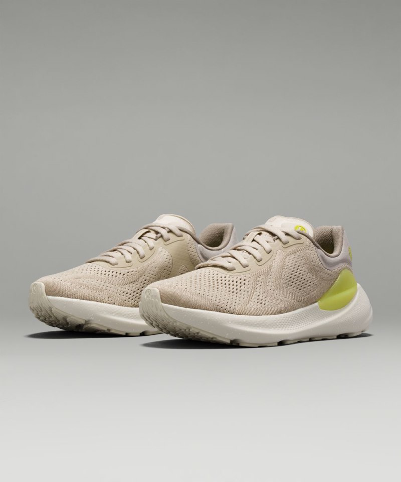 Lululemon | Women's beyondfeel WoRunning Shoe Mojave Tan / Bone / Lichen Lime