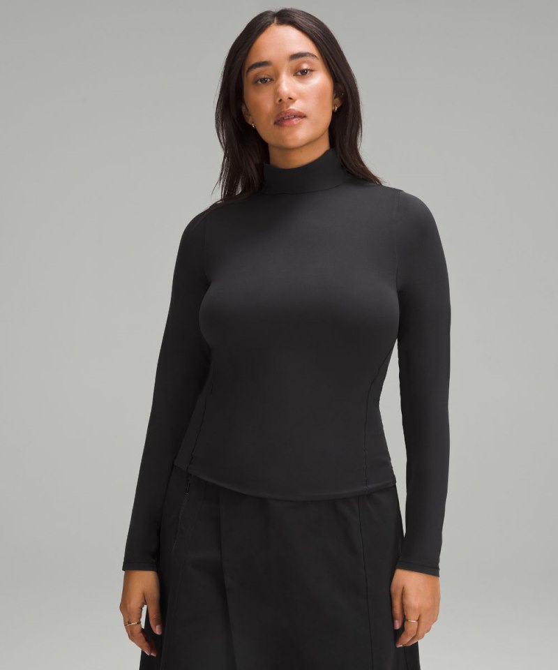 Lululemon | Women's Wundermost Ultra-Soft Nulu Long-Sleeve Turtleneck Black