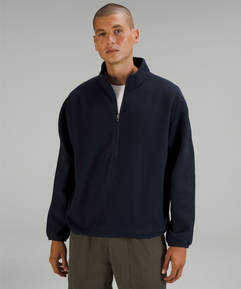 Lululemon | Men's Oversized Fleece Half Zip True Navy