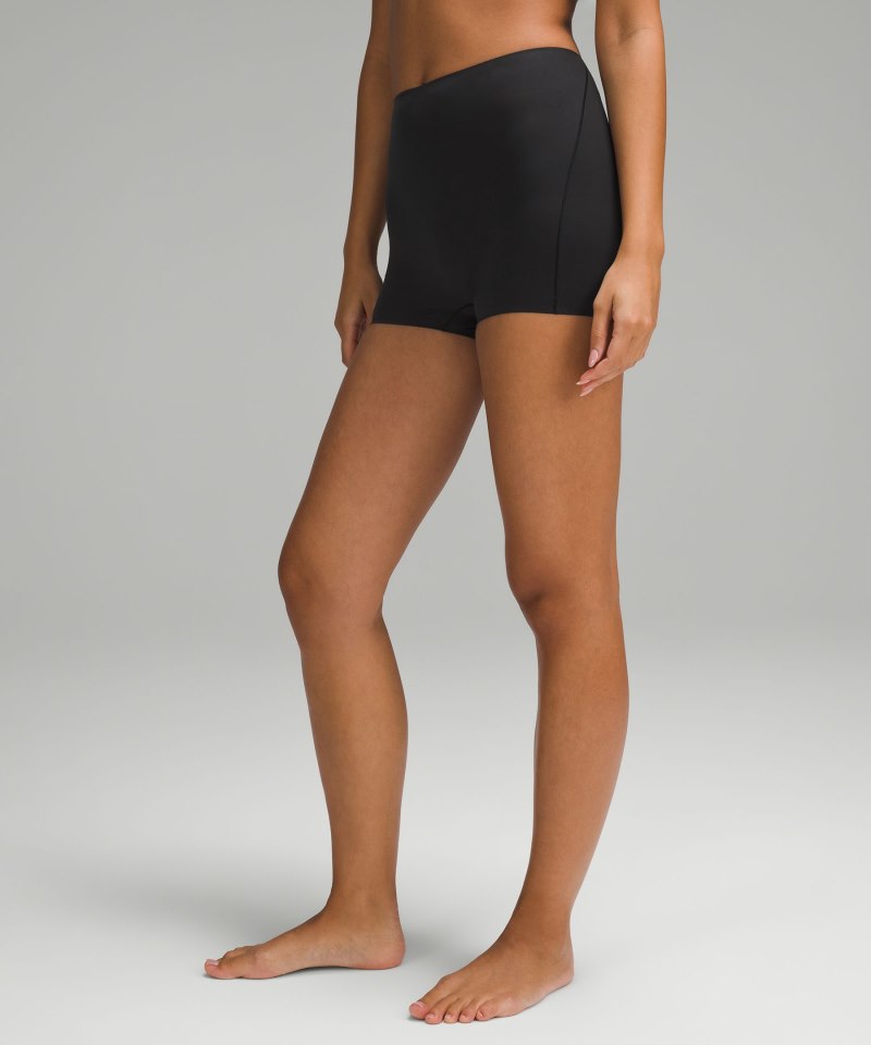 Lululemon | Women's Wundermost Ultra-Soft Nulu Super-High-Rise Shortie Underwear 2"L 3 Pack Black