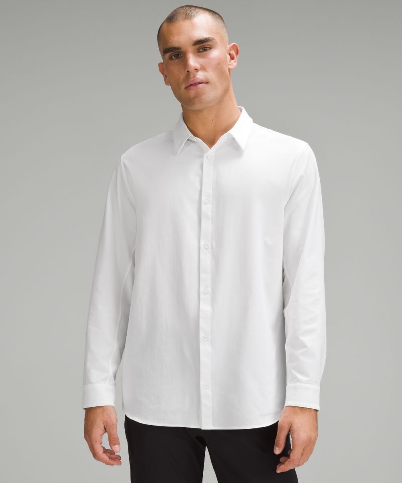 Lululemon | Men's New Venture Classic-Fit Long-Sleeve Shirt Whit