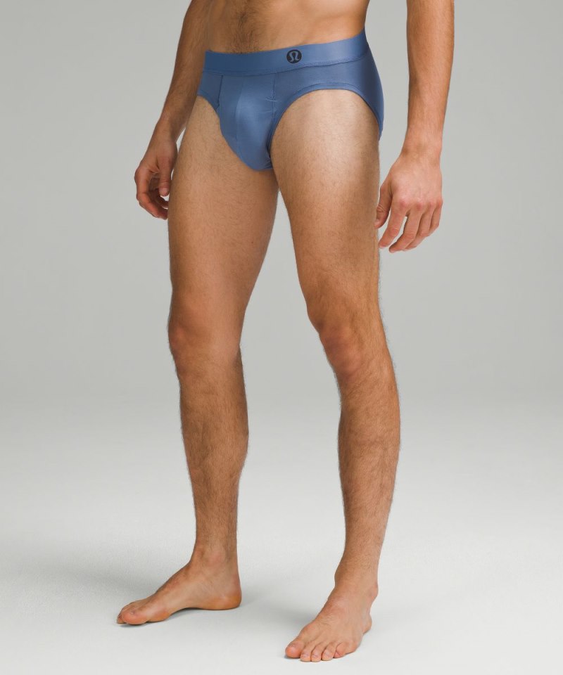 Lululemon | Men's Always In Motion Brief with Fly Oasis Blue