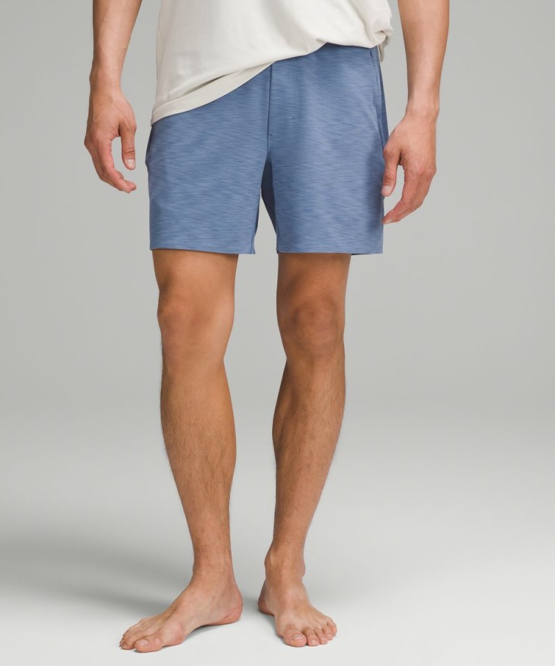 Lululemon | Men's Balancer Short 6"L Heathered Oasis Blue