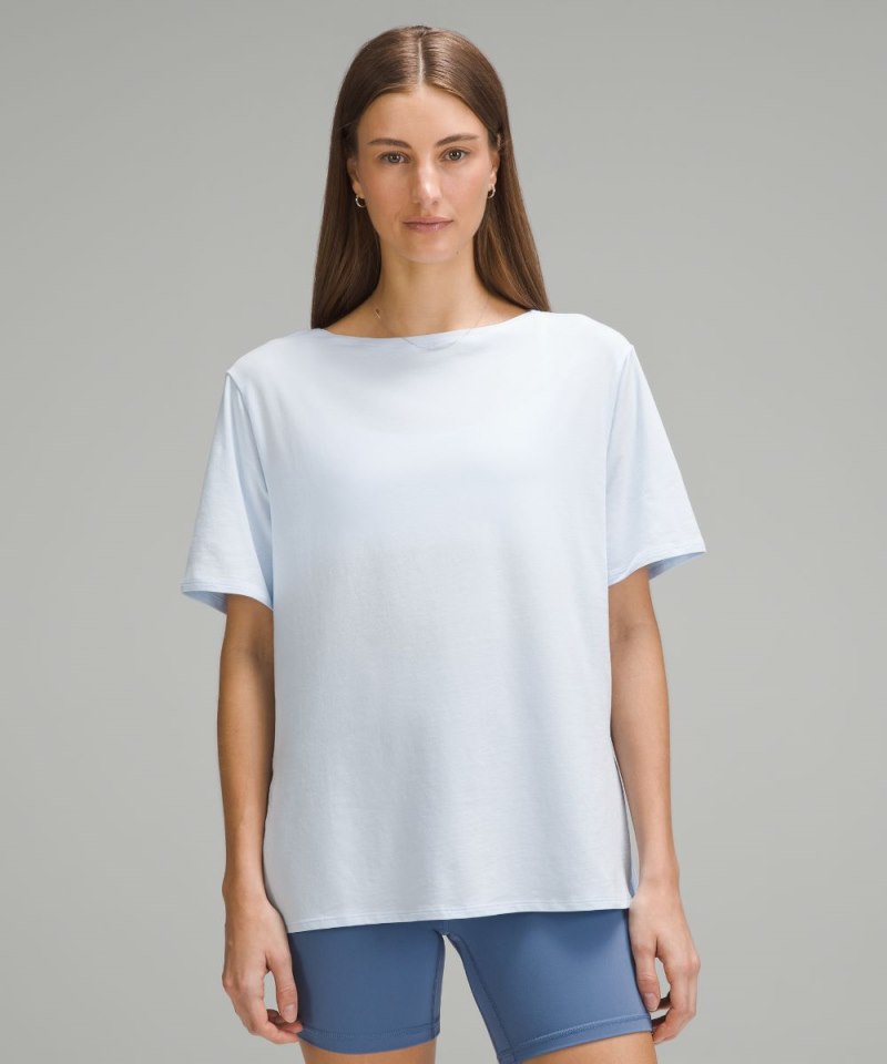 Lululemon | Women's Relaxed-Fit Boatneck T-Shirt Windmill