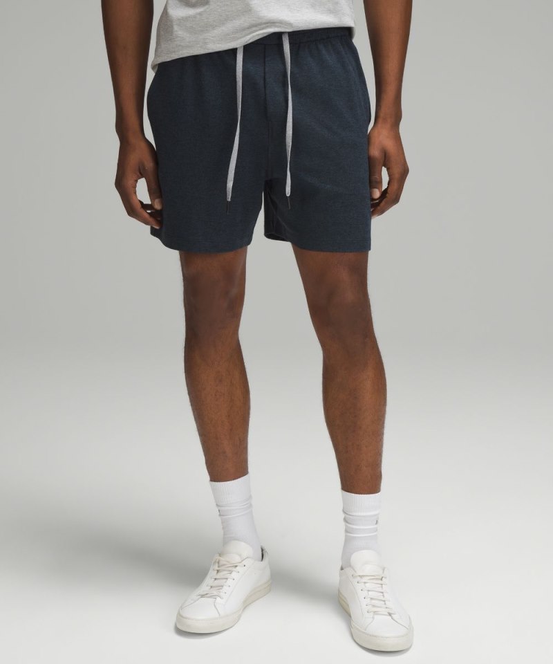 Lululemon | Men's Soft Jersey Short 5"L Heathered Classic Navy /