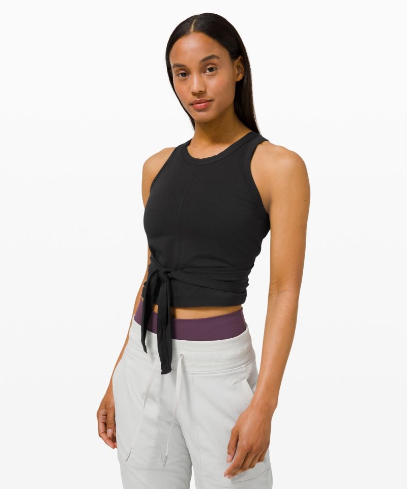 Lululemon | Women's It's a Tie Tank Top Black