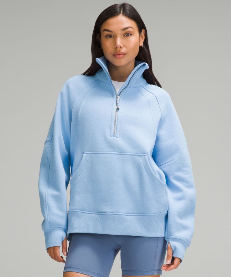 Lululemon | Women's Scuba Oversized Funnel-Neck Half Zip Long Si