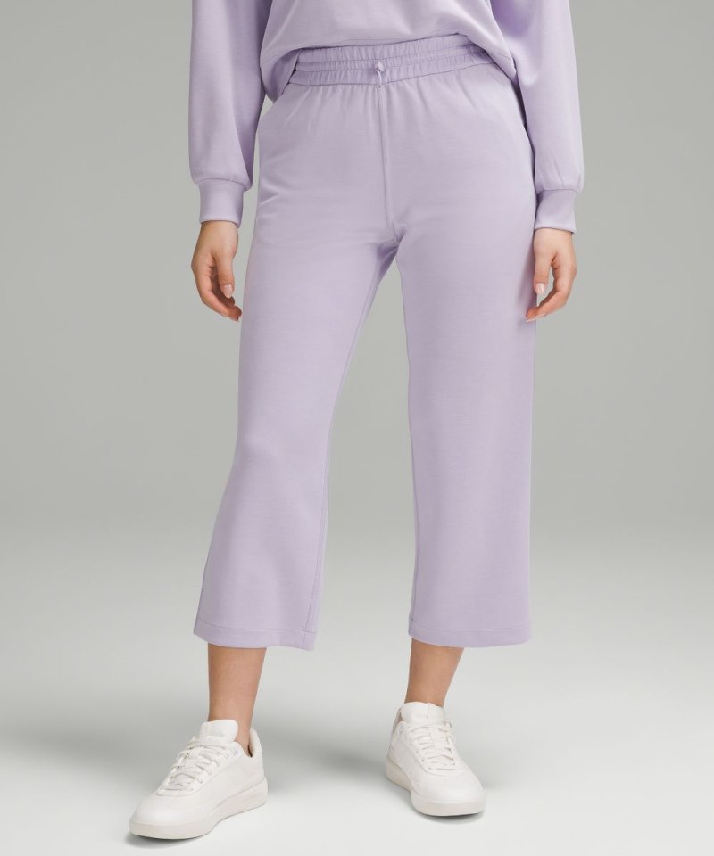 Lululemon | Women's Softstreme High-Rise Straight-Leg Cropped Pant Lilac Ether