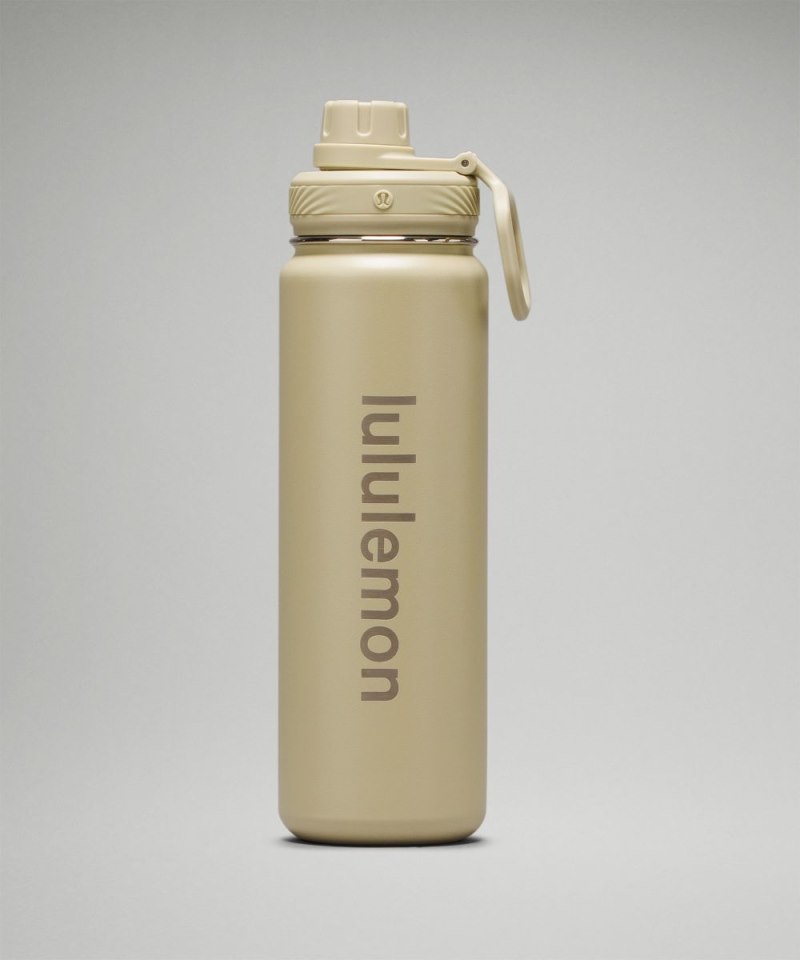 Lululemon | Women's Back to Life Sport Bottle 24oz Compass Khaki