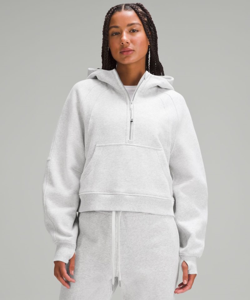 Lululemon | Women's Scuba Oversized Half-Zip Hoodie Heathered Co