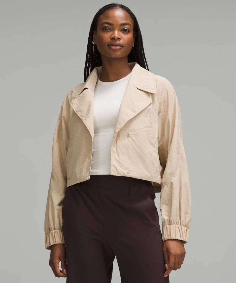 Lululemon | Women's Cropped Trench Jacket Trench