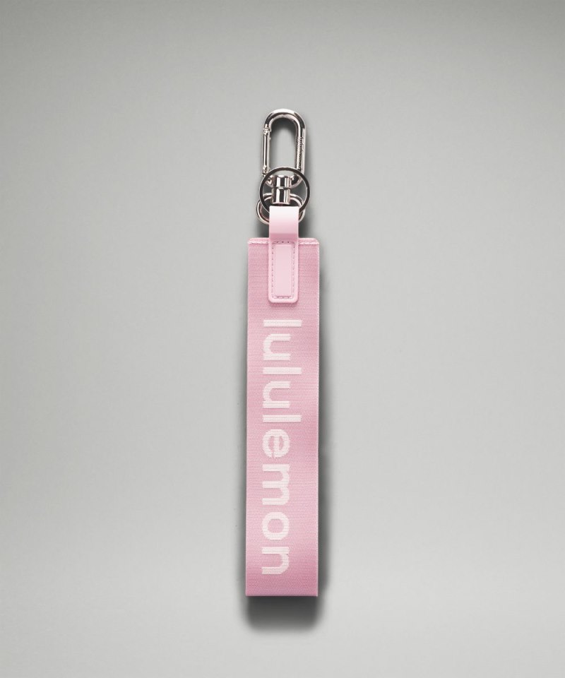 Lululemon | Women's Never Lost Keychain Pink Peony / White Opal