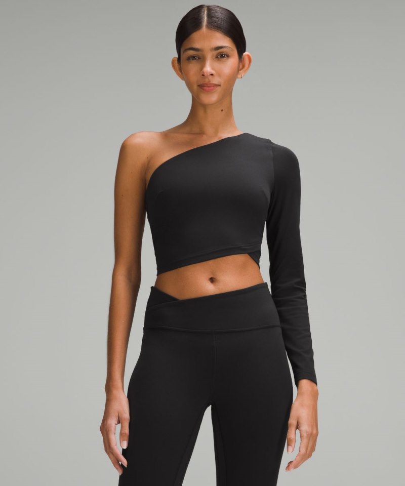 Lululemon | Women's Align Asymmetrical Long-Sleeve Shirt Black