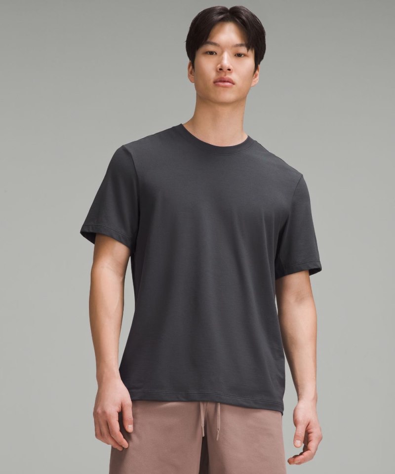 Lululemon | Men's Zeroed In Short-Sleeve Shirt Graphite Grey