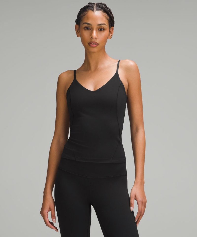 Lululemon | Women's Align Waist-Length Cami Tank Top C / D Cup Black