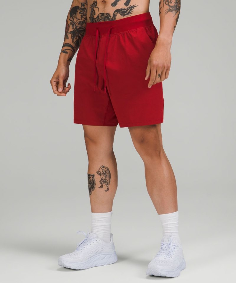 Lululemon | Men's T.H.E. Linerless Short 7"L Sport Red