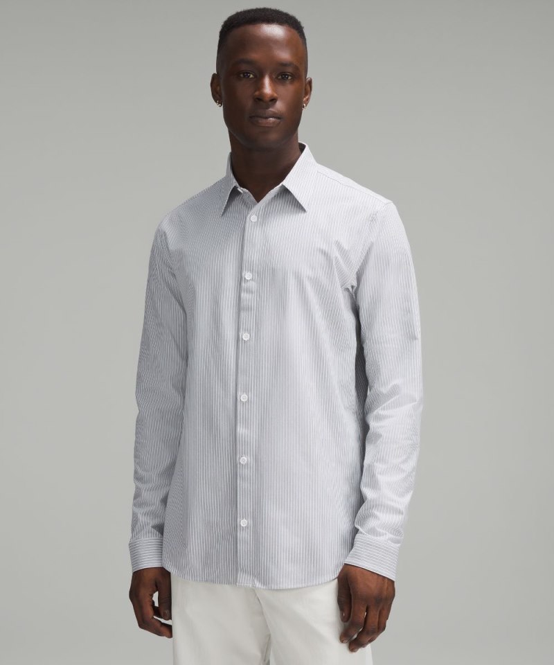 Lululemon | Men's New Venture Slim-Fit Long-Sleeve Shirt Inline