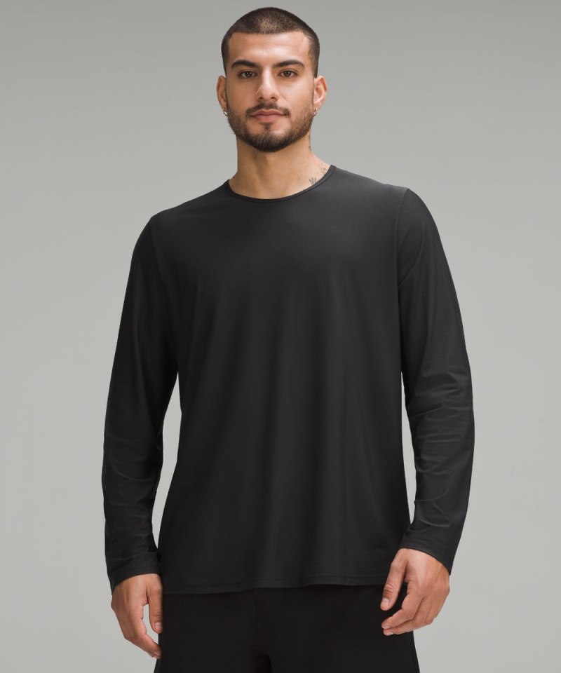 Lululemon | Men's Ultra-Soft Nulu Long-Sleeve Shirt Black