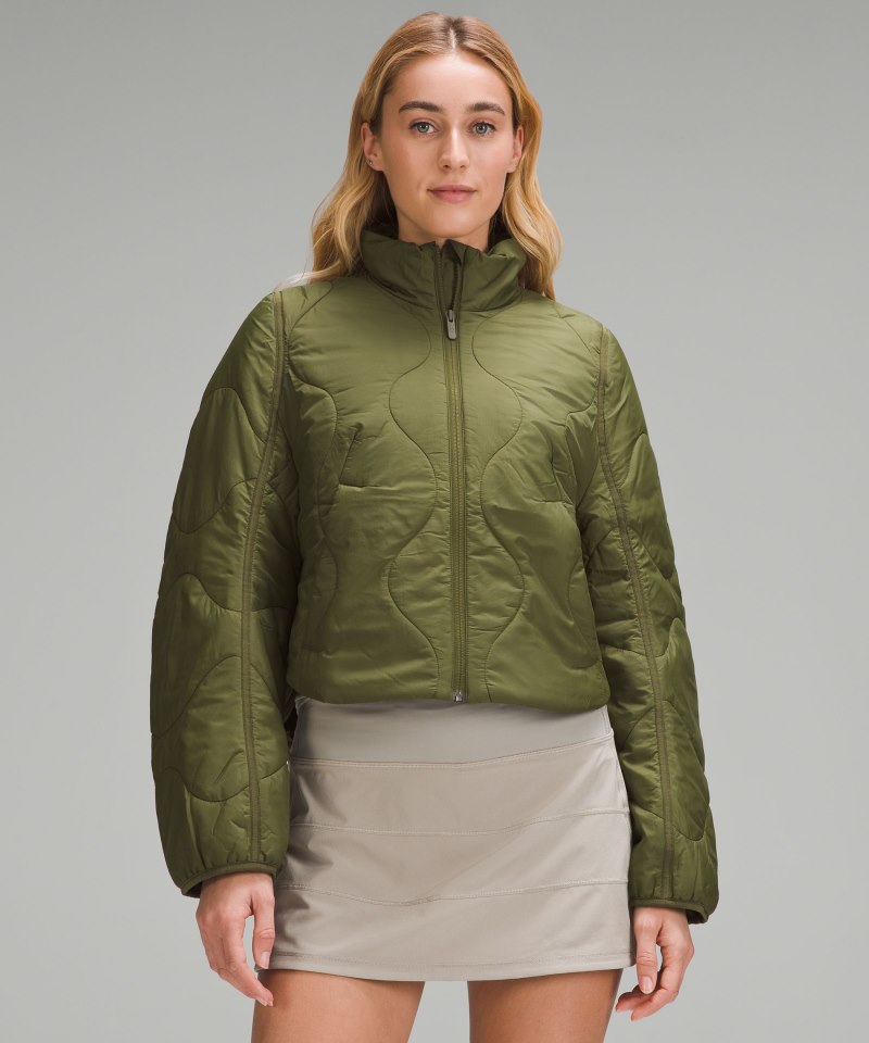 Lululemon | Women's Quilted Light Insulation Cropped Jacket Ethe