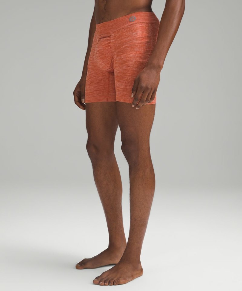 Lululemon | Men's Rapid Vent Tech Boxer 5"L Heathered Burnt Apricot