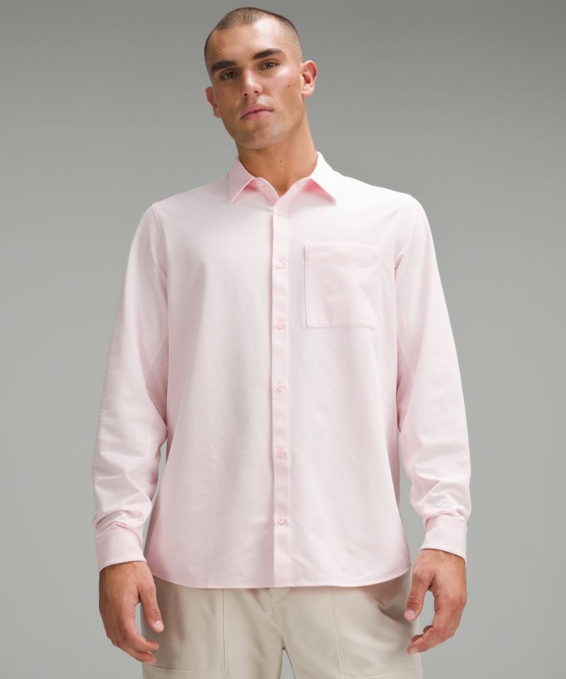 Lululemon | Men's Commission Long-Sleeve Shirt Oxford Strawberry