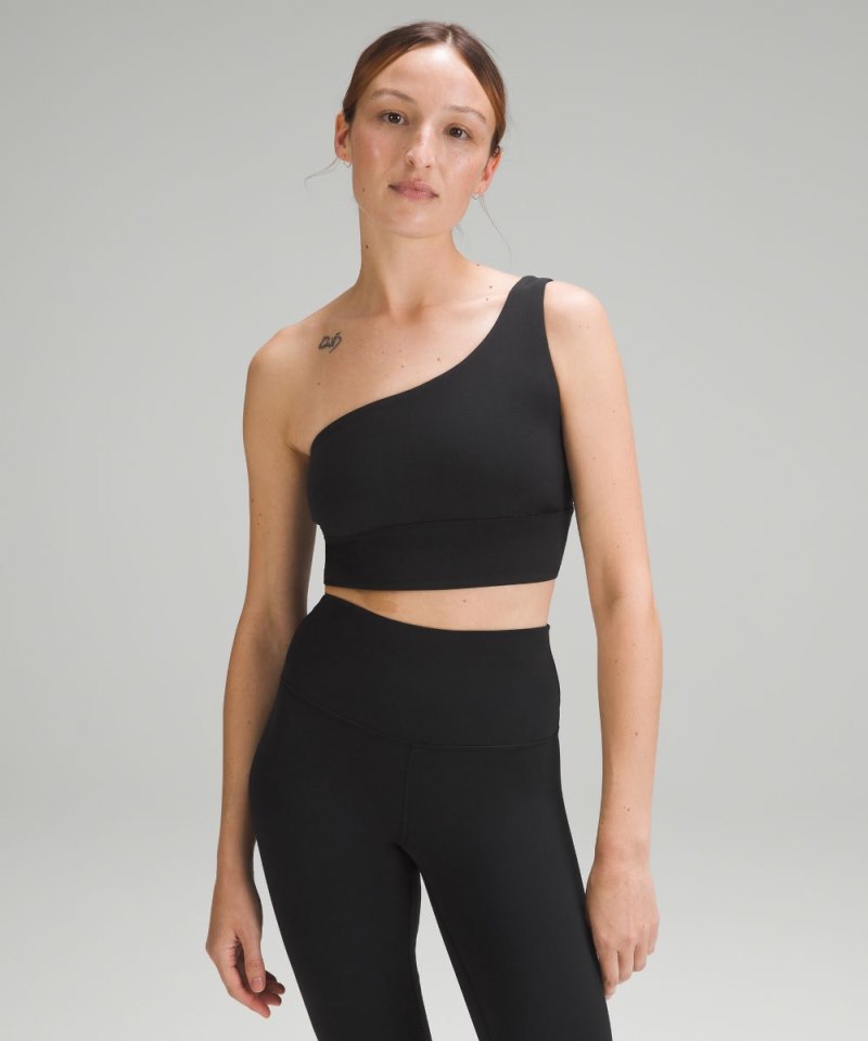 Lululemon | Women's Align Asymmetrical Bra Light Support, A / B Cup Black