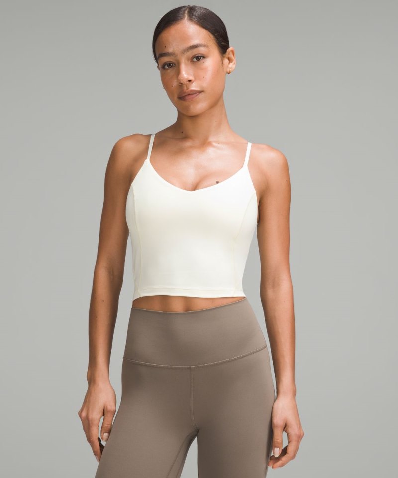 Lululemon | Women's Align Cropped Cami Tank Top C / D Cup Sundan